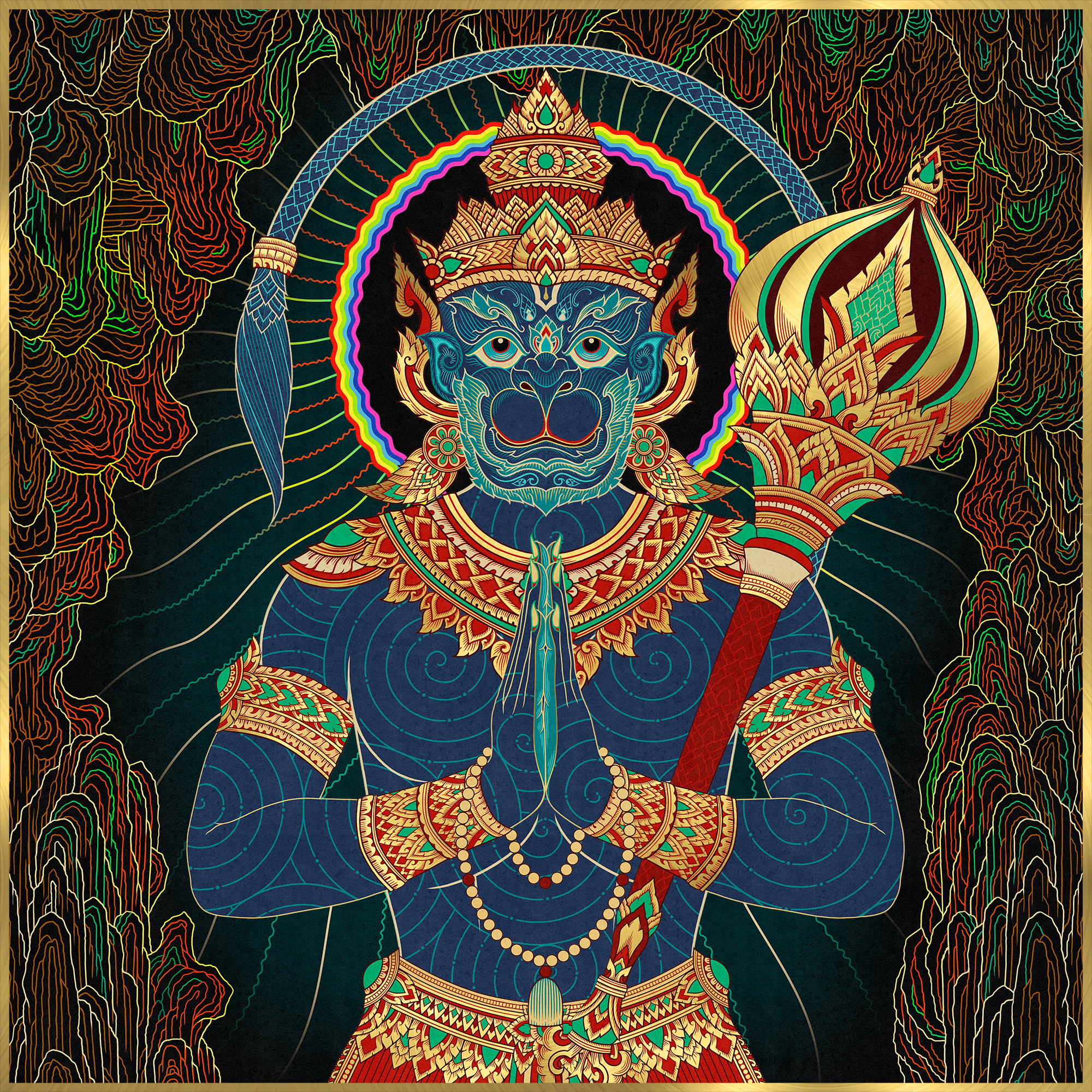 Warrior Hanuman #104