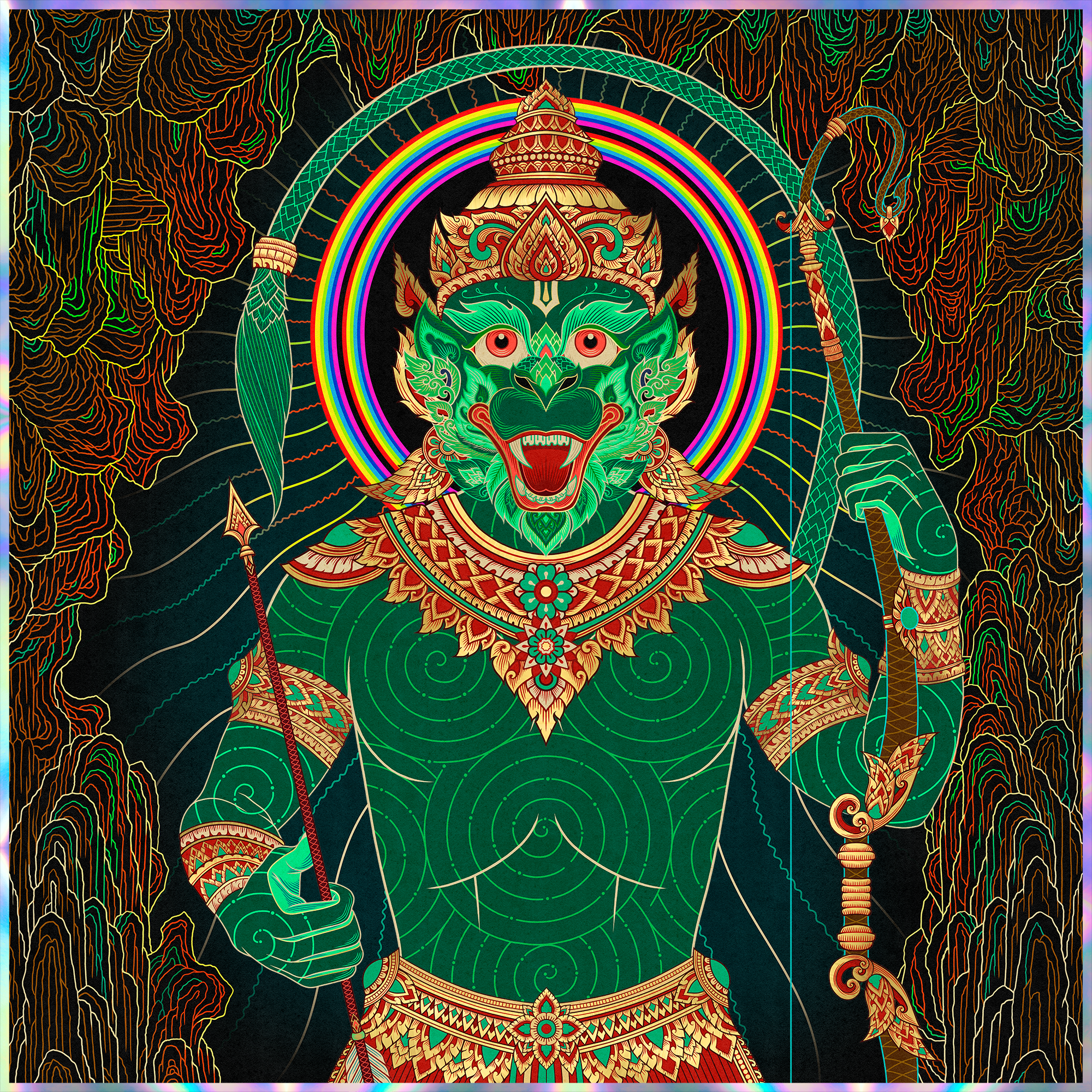 Warrior Hanuman #378