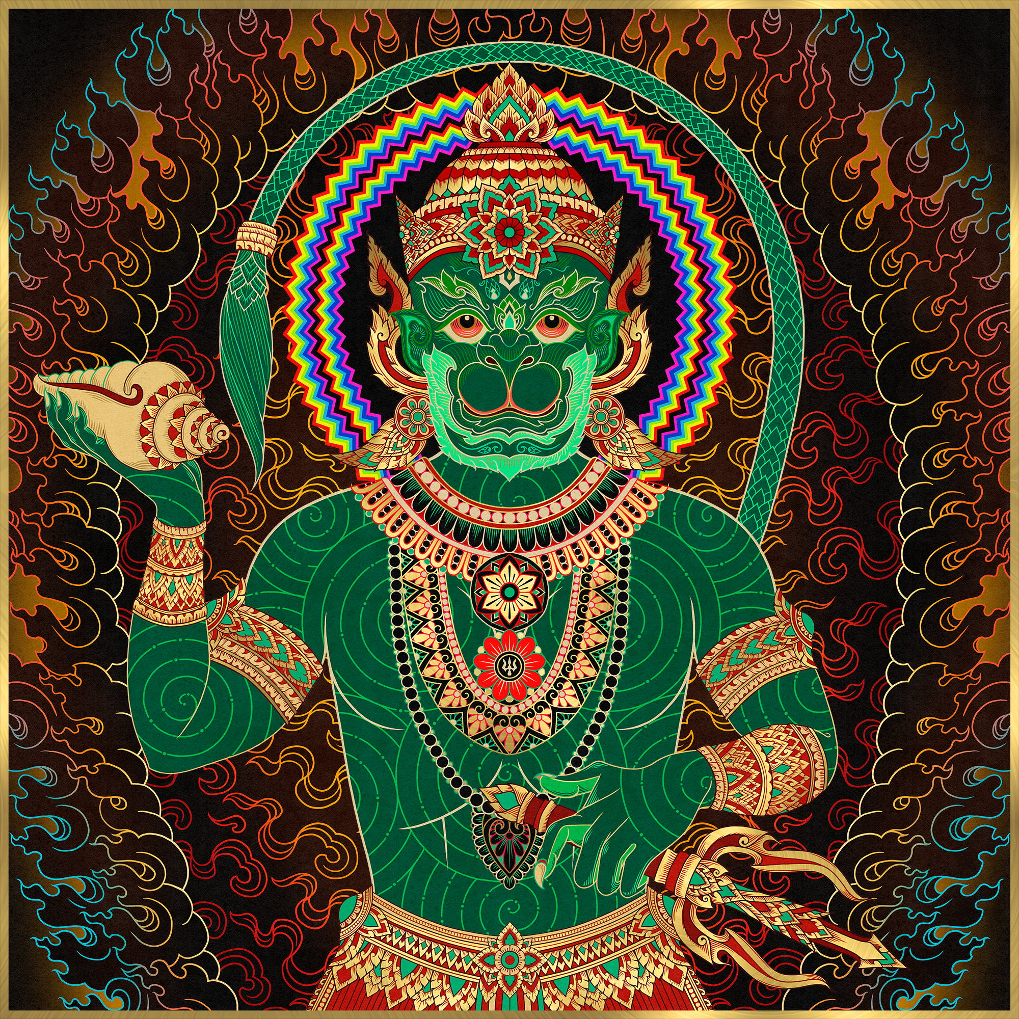 Warrior Hanuman #442