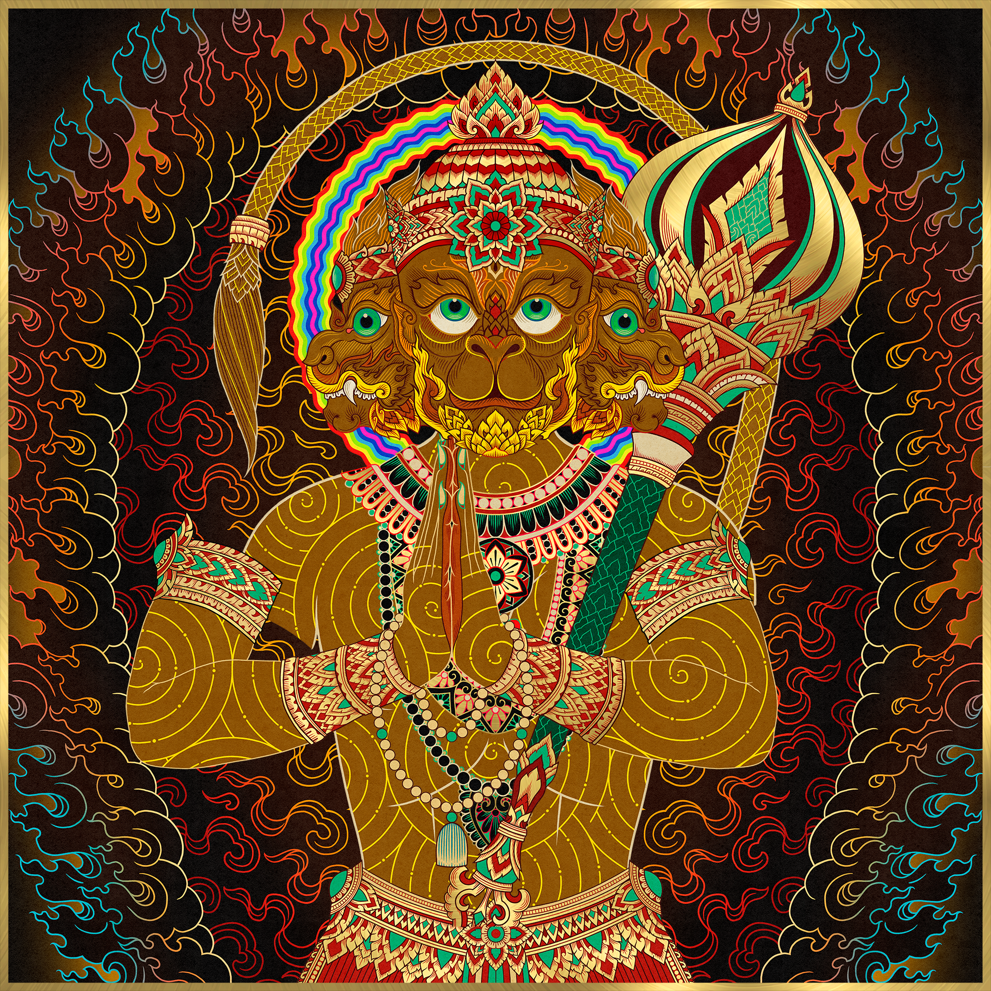 Warrior Hanuman #444