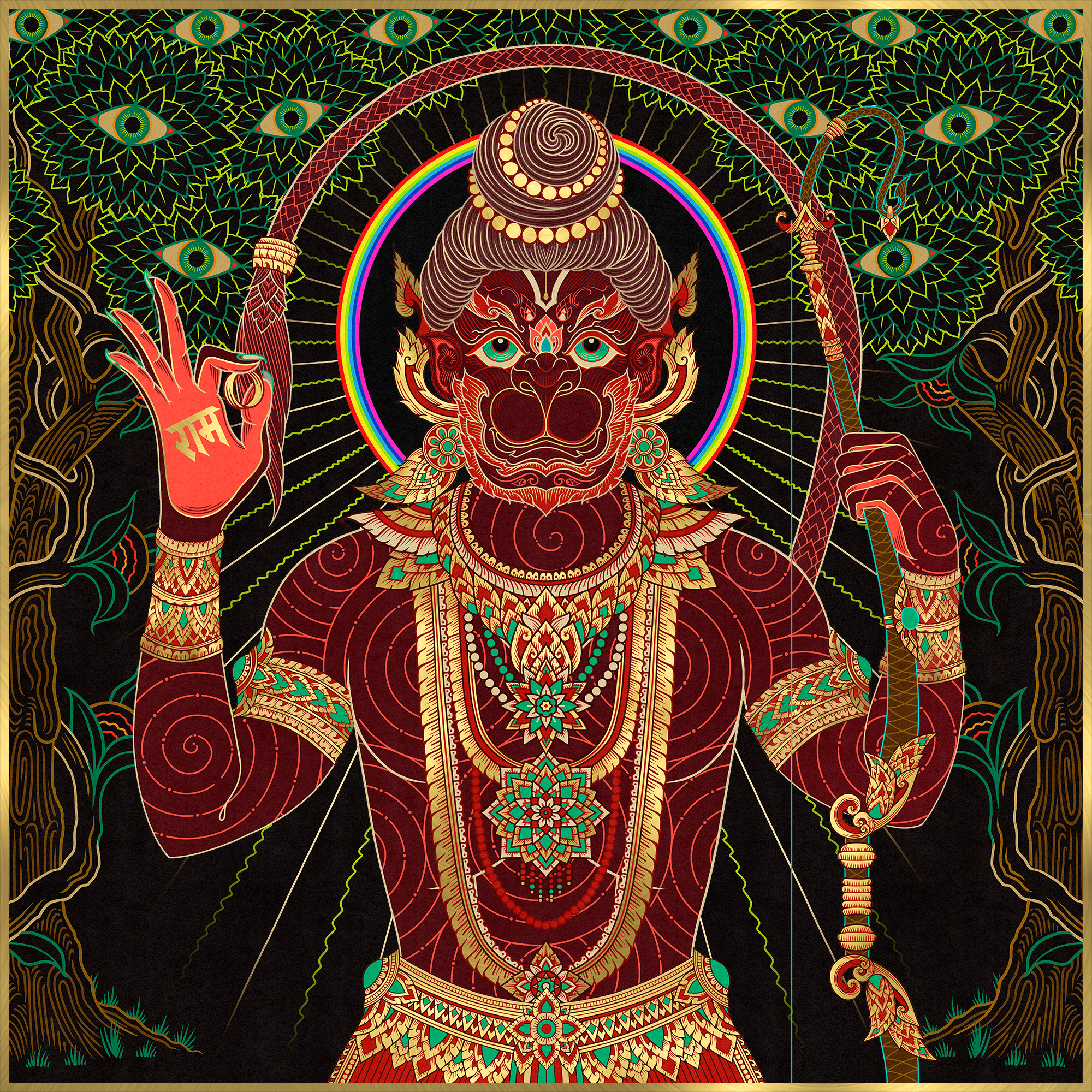 Warrior Hanuman #510