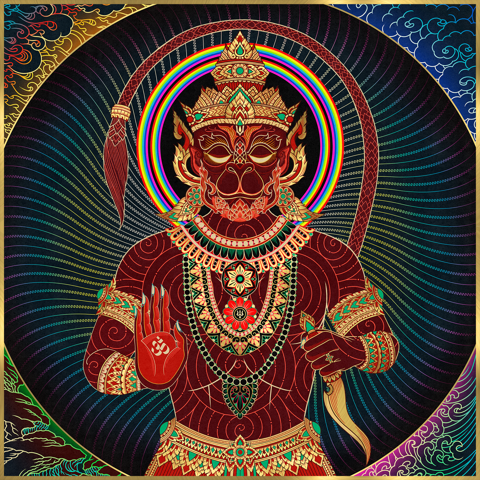 Warrior Hanuman #516