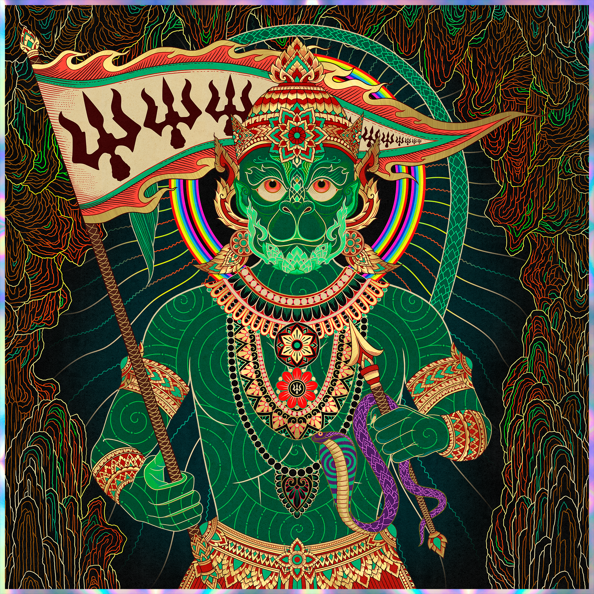 Warrior Hanuman #542