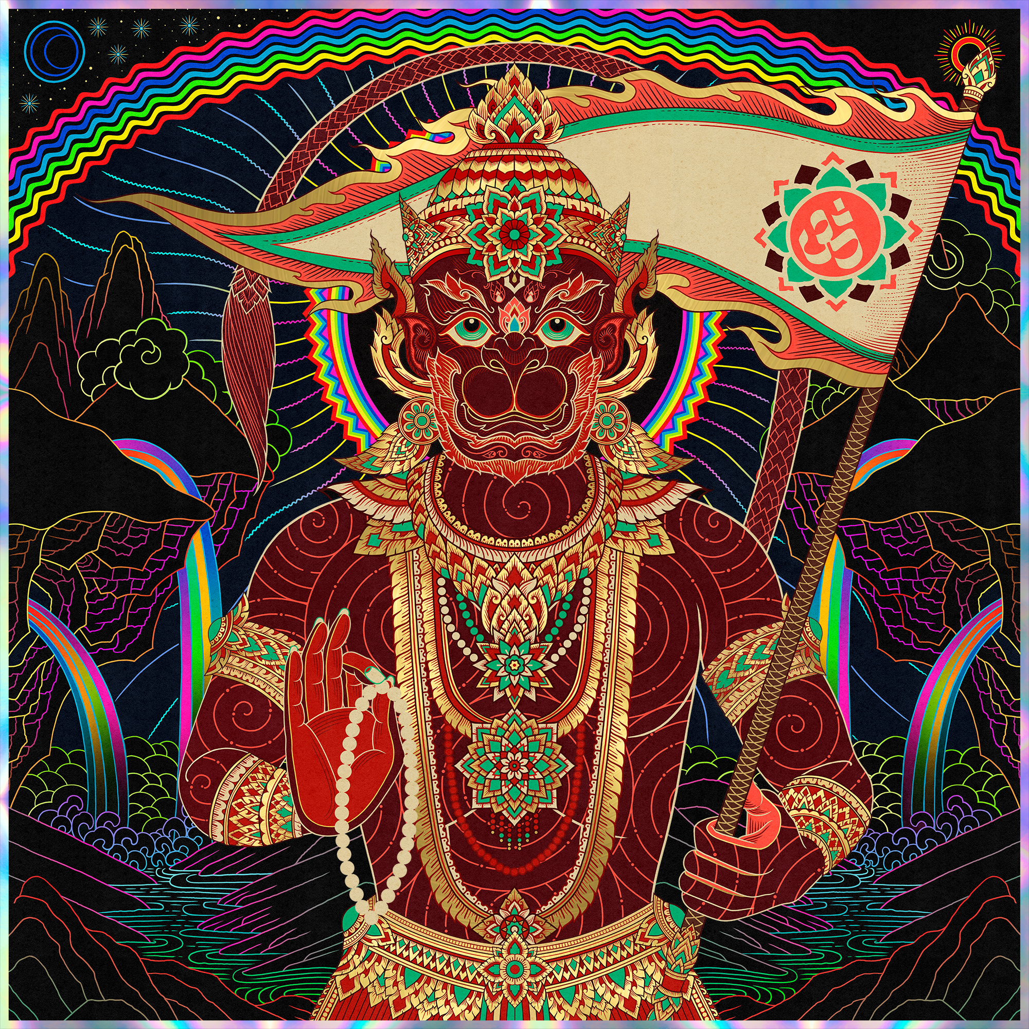 Warrior Hanuman #555