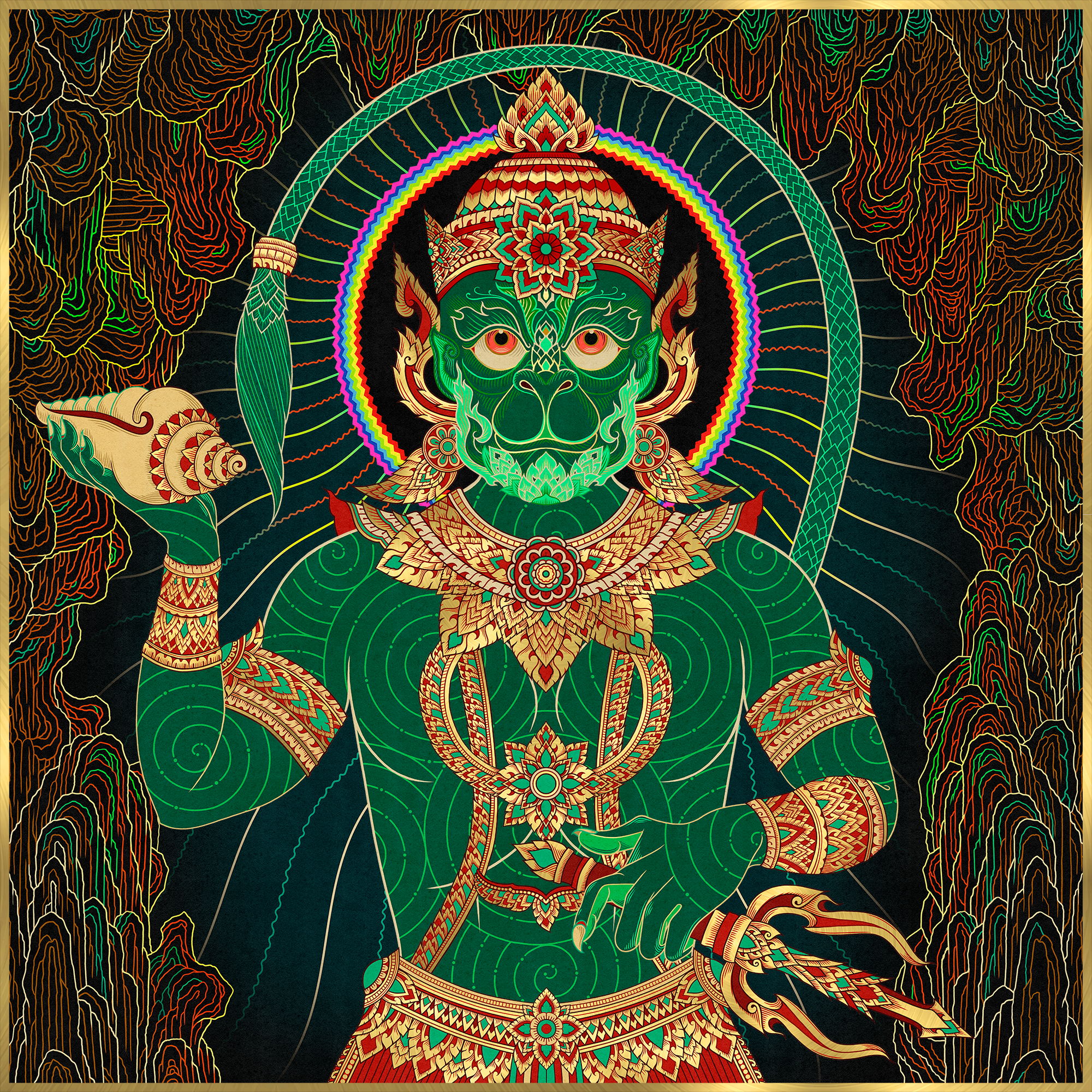 Warrior Hanuman #558