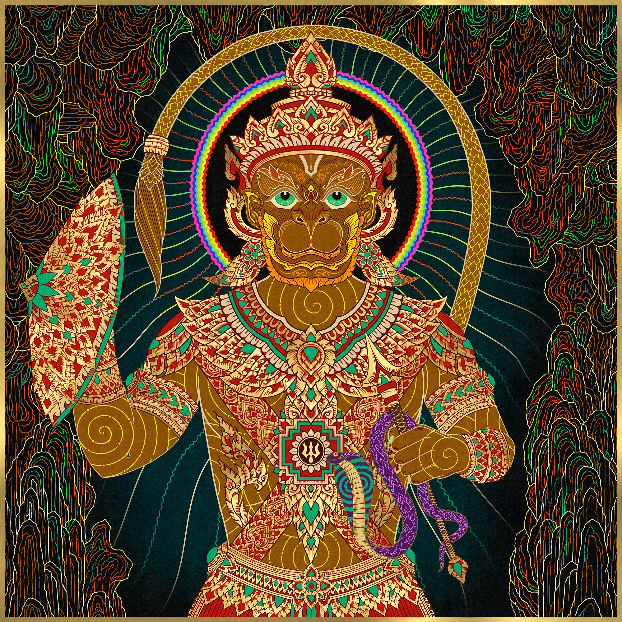 Warrior Hanuman #575