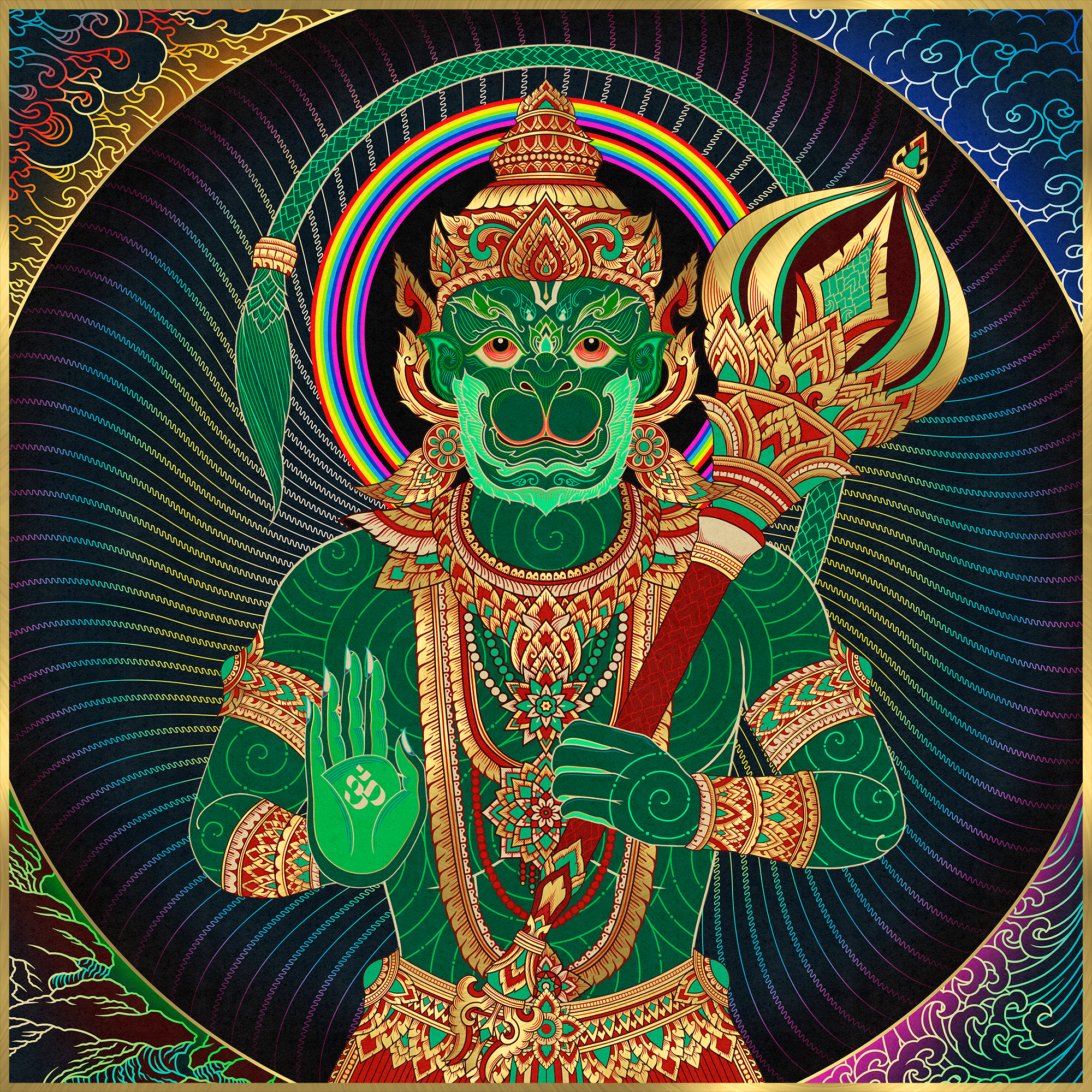 Warrior Hanuman #585