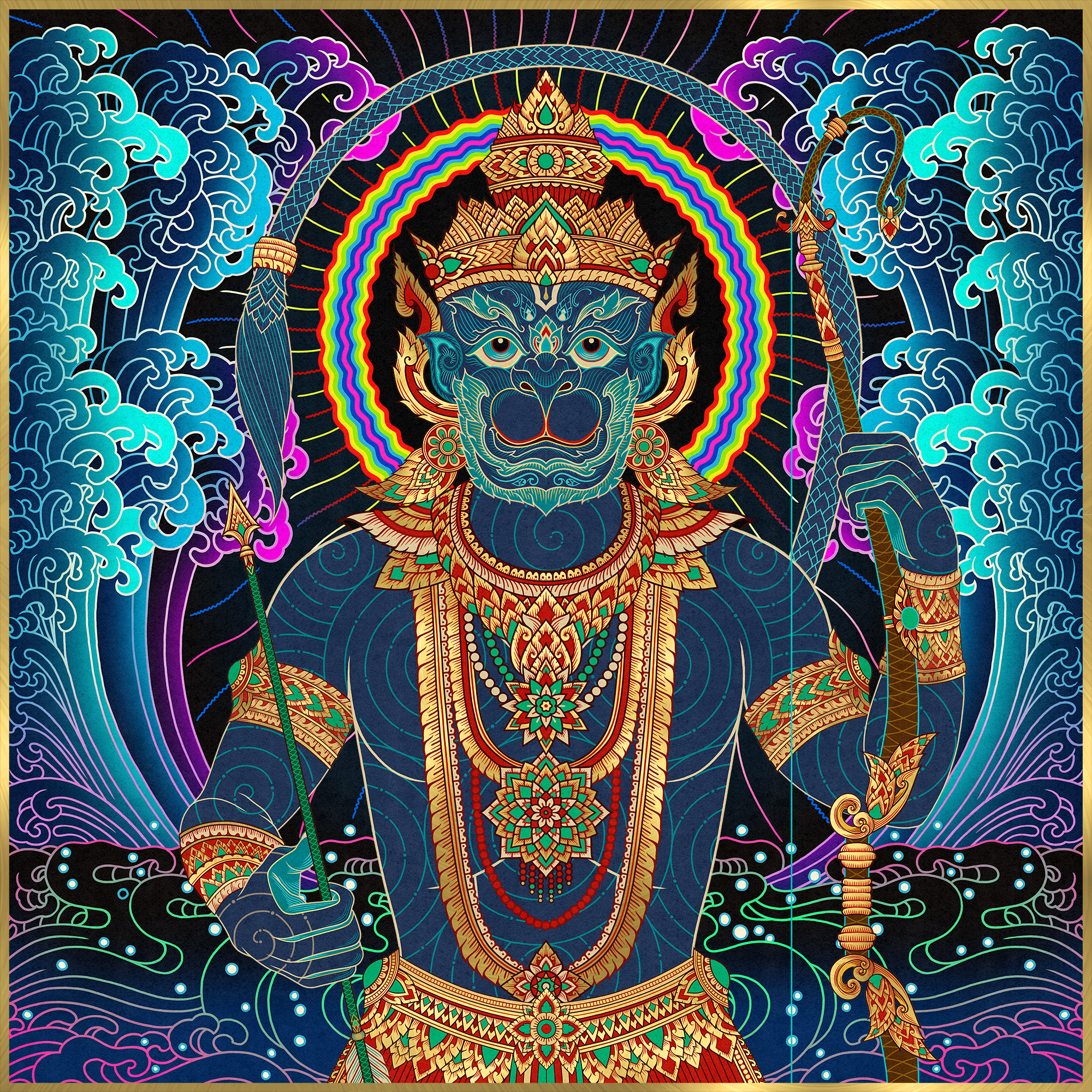 Warrior Hanuman #590