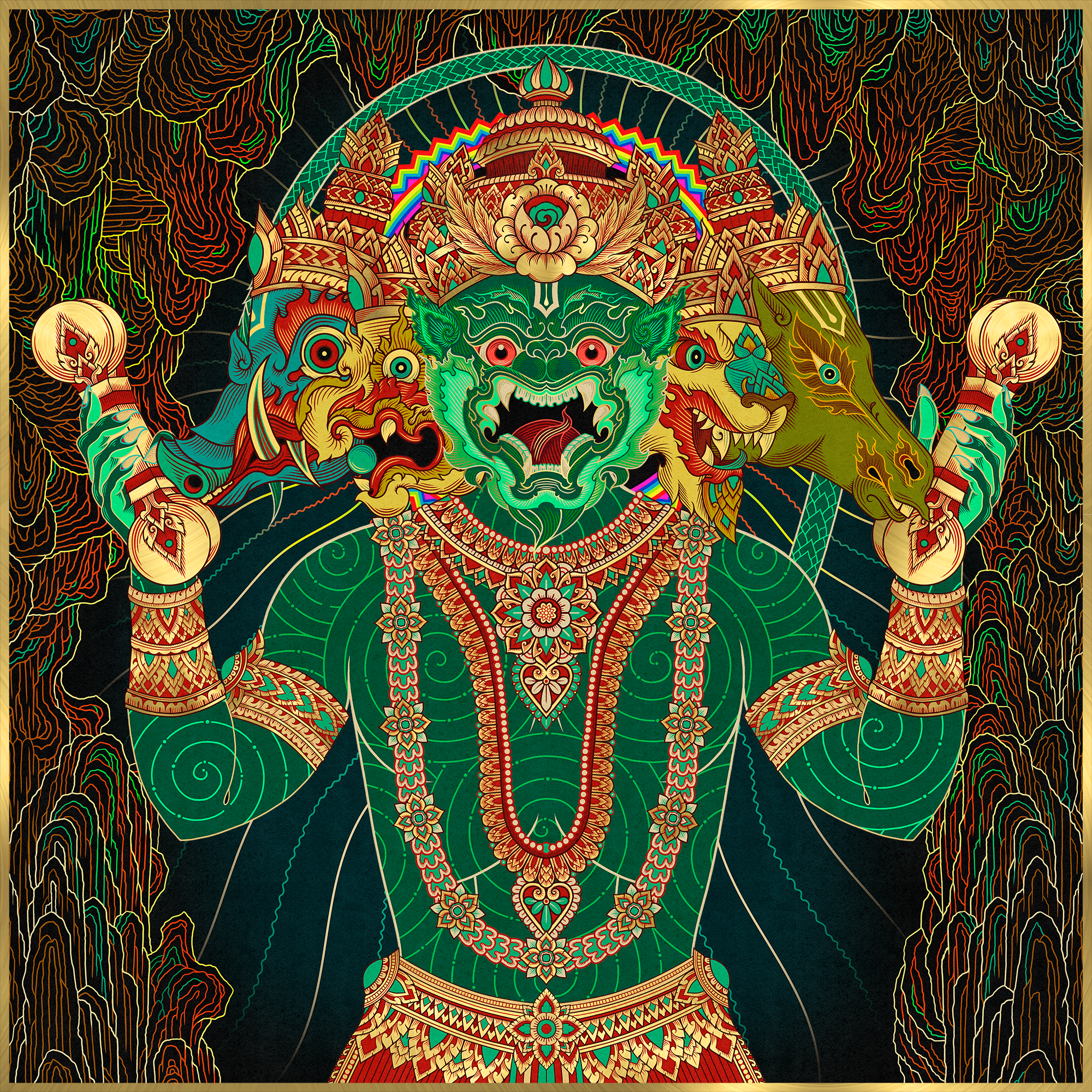 Warrior Hanuman #596